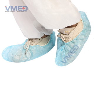 Capa descartável revestida de PP + PE para sapatos