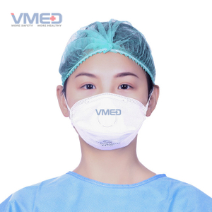 Máscara facial de proteção respiratória contra poeira FFP1
